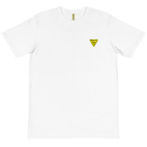 Organic T-Shirt Pocket Logo With Please Be Polite