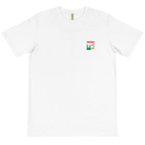Organic T-Shirt Pocket Logo with Muhammad Is A Messenger Of Peace