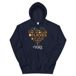 Unisex Hoodie with Follow The Rules Of Bible