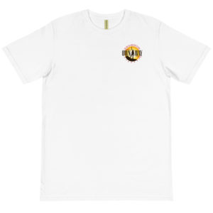 Organic T-Shirt Pocket Logo With We Are All Greatest In Our Own Way