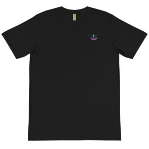 Organic T-Shirt Pocket Logo With Hey Write The Truth