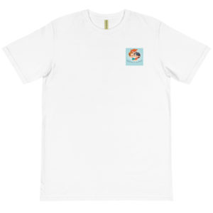 Organic T-Shirt Pocket Logo With My Parents Are My Heroes