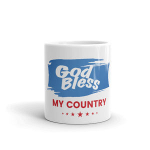 Mug with God Bless My Country