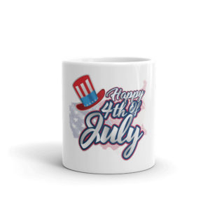 Mug With Happy 4th Of July