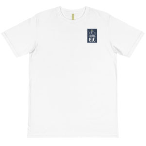 Organic T-Shirt Pocket Logo With HEY DREAM BIG