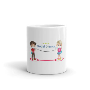 Mug With Keep Social Distance