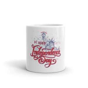 Mug With Happy Independence Day