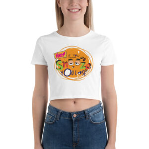 Women’s Crop Tee With Hey If You Snooze You Lose